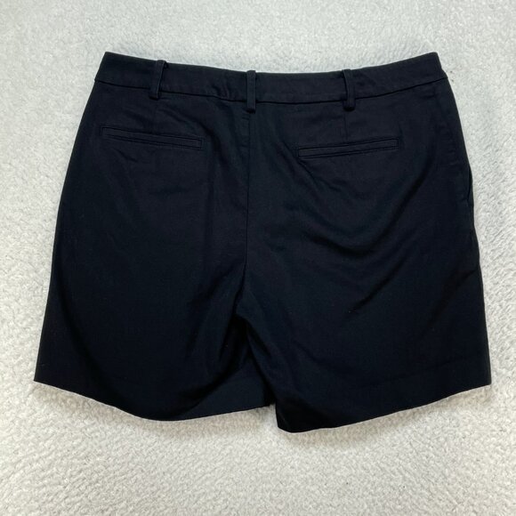 Lauren Ralph Lauren Shorts Womens Size 10 Black Cotton Blend 32x7 - Picture 2 of 8